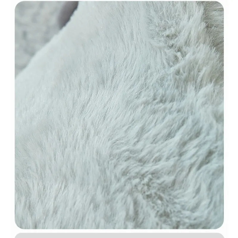 New Semi-enclosed Cat Kennel Winter Warm Slippers Pet Kennel All-season Universal Breathable Non-slip Gray Dog Kennel