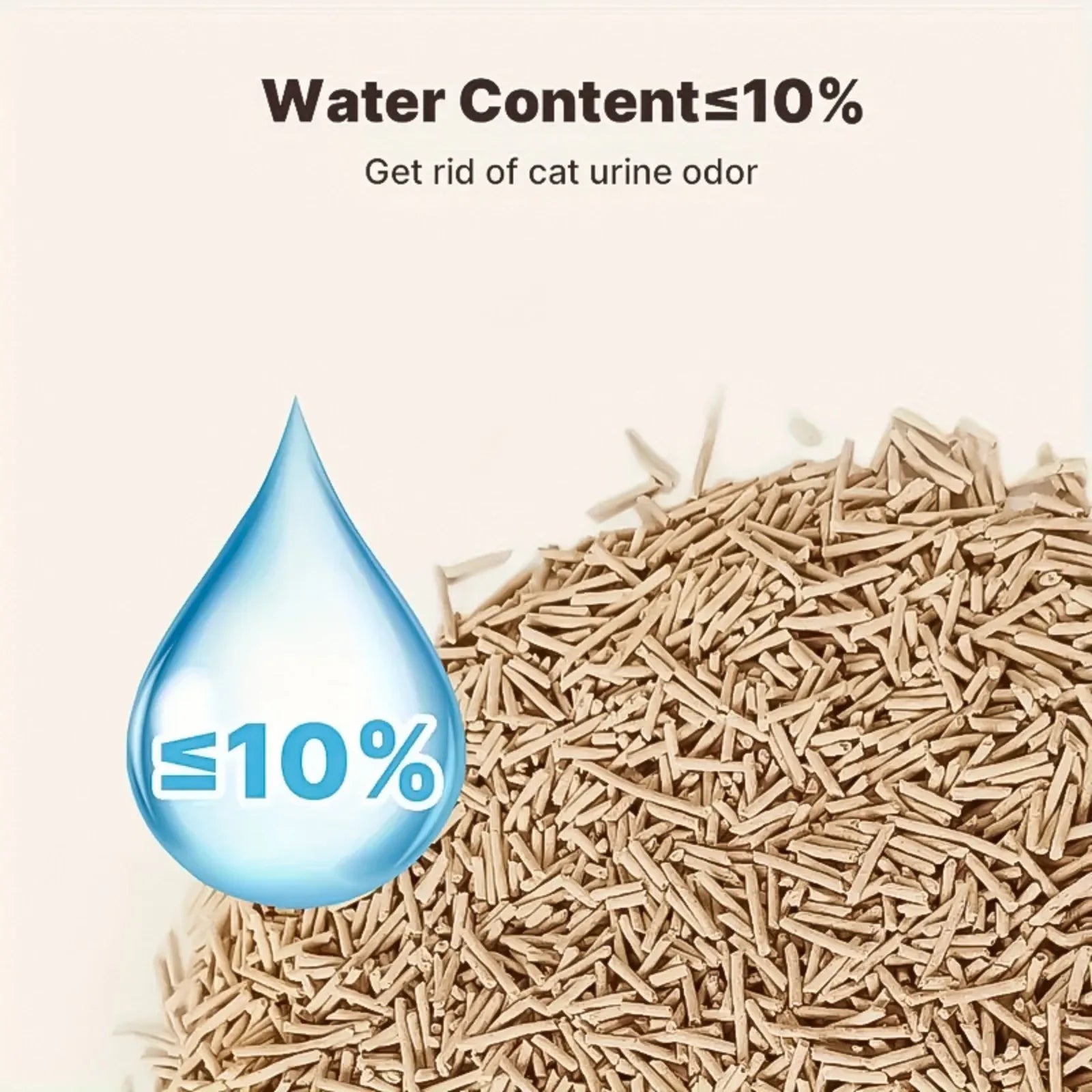 Cat Deodorising Clumping Bio-Enzymatic Bentonite Low Dust Pet Tofu Cat Litter, Home Cat Litter Deodorant Cleaning Pet Products