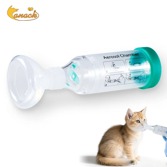 Chamber Pet Portable Inhaler Spacer