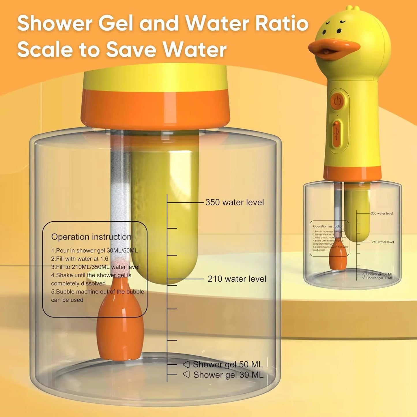 Electric pets Shampoo Dispenser