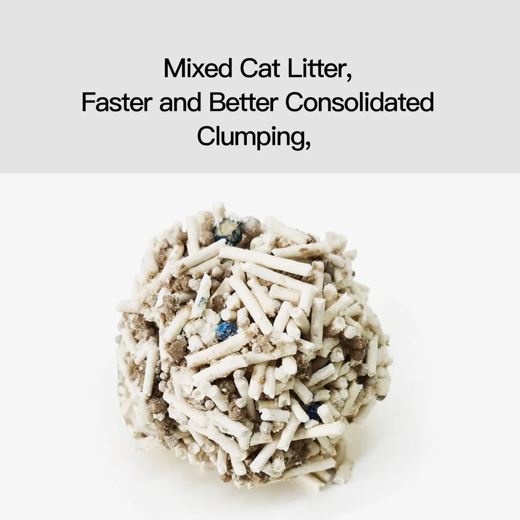 33lbs Sumlov MIXED Tofu Cat Litter, Natural Botanical, Dust-Free, Quick Clumping, Odor Control